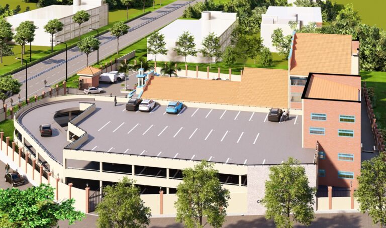 Multi-level parking deck